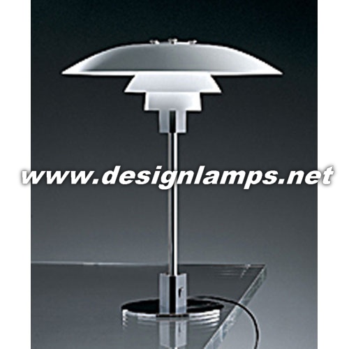 Poul Henningsen PH 4/3 Table Lamp ( aluminum )